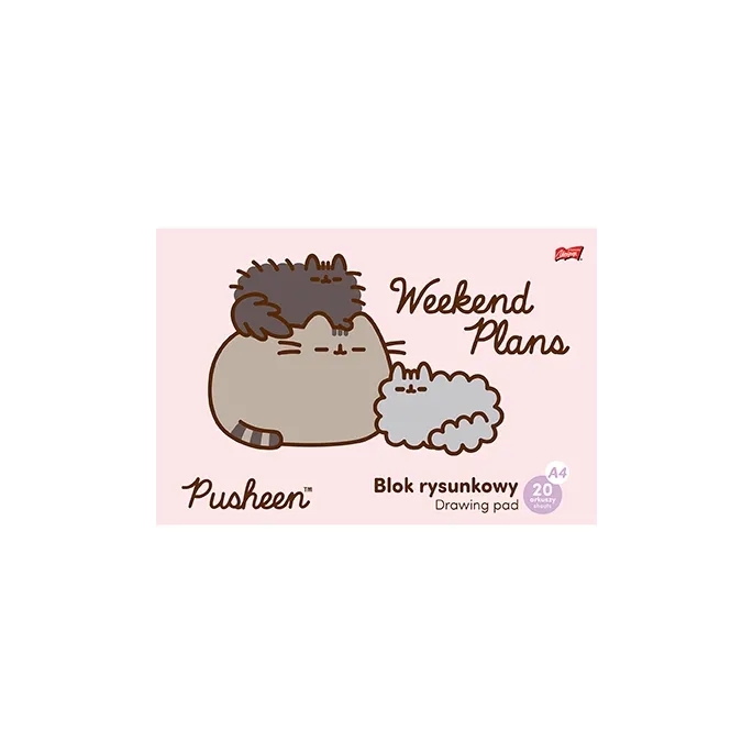 Blok rysunkowy z motywem Pusheen the Cat