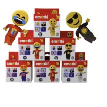 Figurka Ludzik Klocki Zabawka Emotki