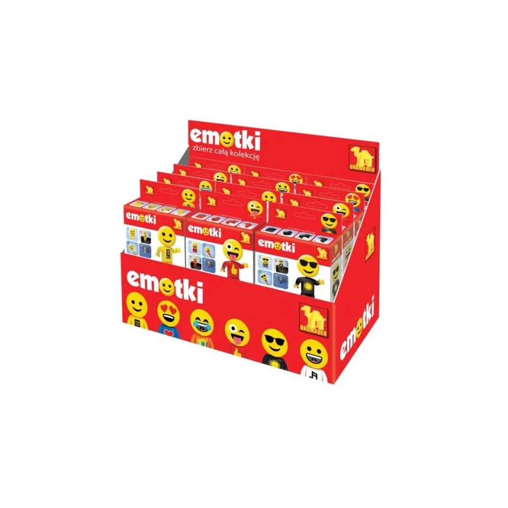 Figurka Ludzik Klocki Zabawka Emotki