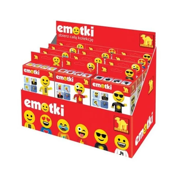 Zestaw klocków do budowy unikalnych emotek