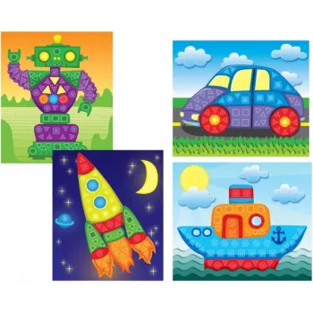 Wspaniała Mozaika do wyklejania Genialny Dzieciak G2