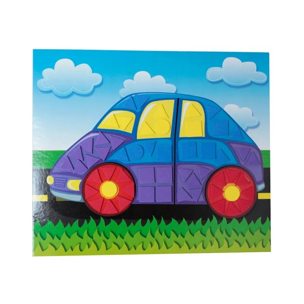 Obrazki do wyklejania - rozwój motoryki i wyobraźni dziecka