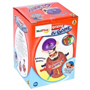 Gra Zręcznościowa Piracka Beczka Szalony Pirat G2