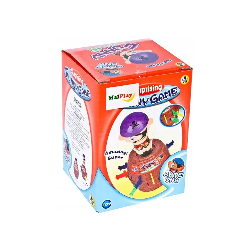 Gra Zręcznościowa Piracka Beczka Szalony Pirat G2