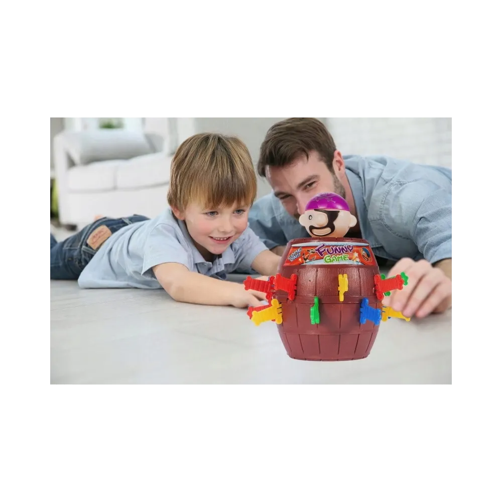 Gra Zręcznościowa Piracka Beczka Szalony Pirat G2