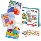 Wyklejanka Zwierzątka z cyrkoniami dla kreatywnych dzieci