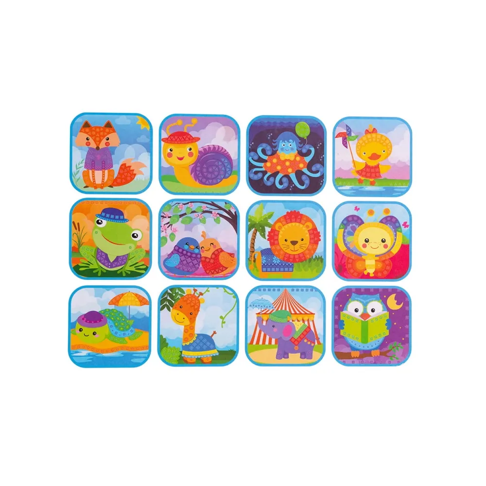 Zestaw do wyklejania mozaiki - idealna zabawa dla maluchów