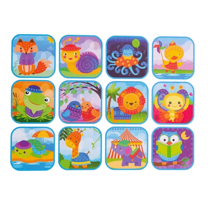 Zestaw do wyklejania mozaiki - idealna zabawa dla maluchów