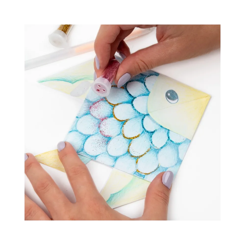 Klej Brokat Kidea - idealny do kreatywnych projektów artystycznych.