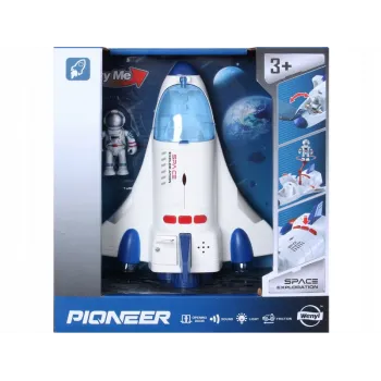 Zestaw Misja Kosmiczna Rakieta Kosmonauta Światło Dźwięk G2