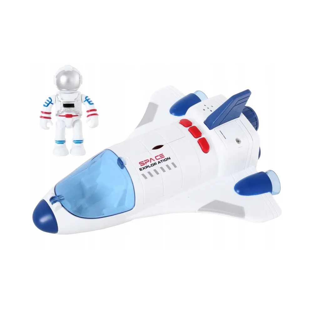 Zestaw Misja Kosmiczna Rakieta Kosmonauta Światło Dźwięk G2