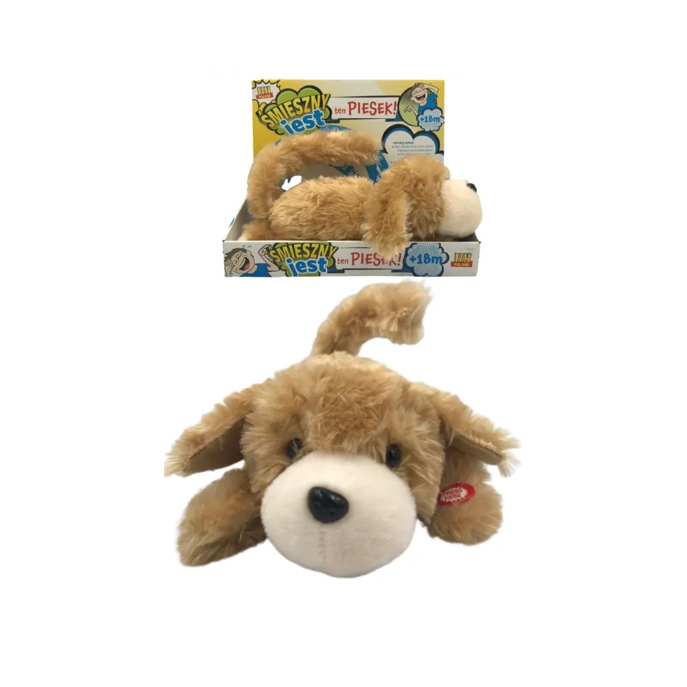 Śmieszny Piesek Turlający Maskotka Pluszak G2