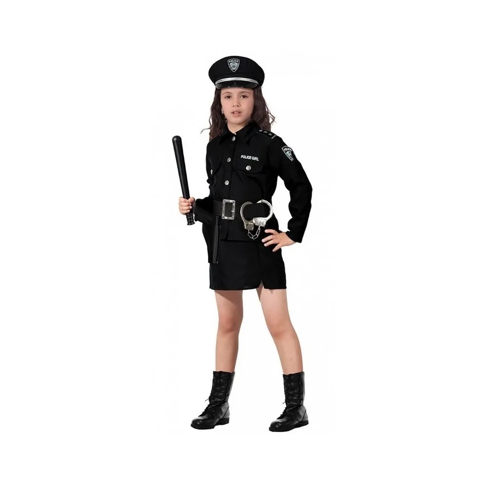 STRÓJ POLICJANTKA USA 104 KAJDANKI PRZEBRANIE KOSTIUM CZ