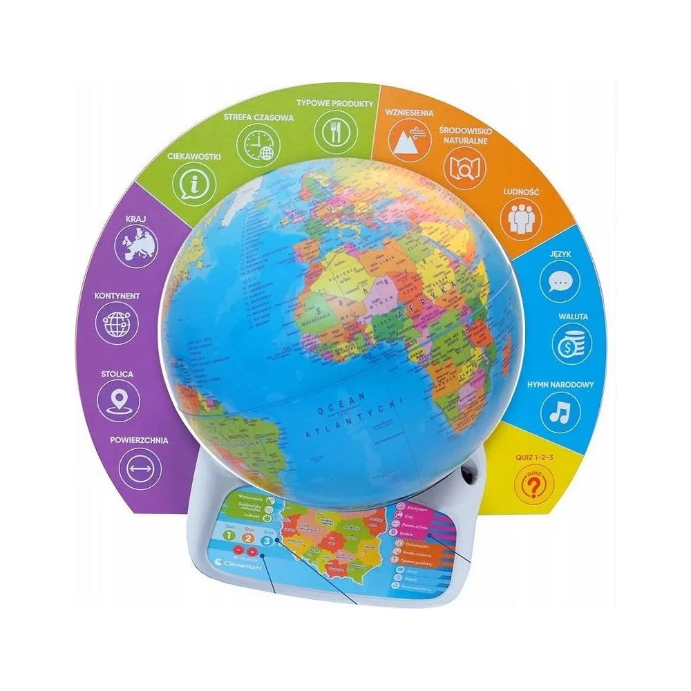 Odkrywanie kontynentów z Edu Globus G3