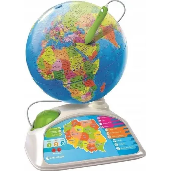 Gra i nauka z interaktywnym globusem