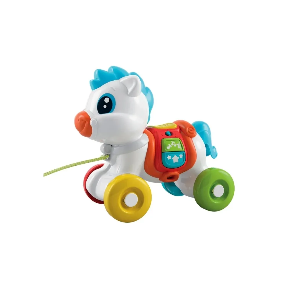 Interaktywny Kucyk na kółeczkach Baby Clementoni G3