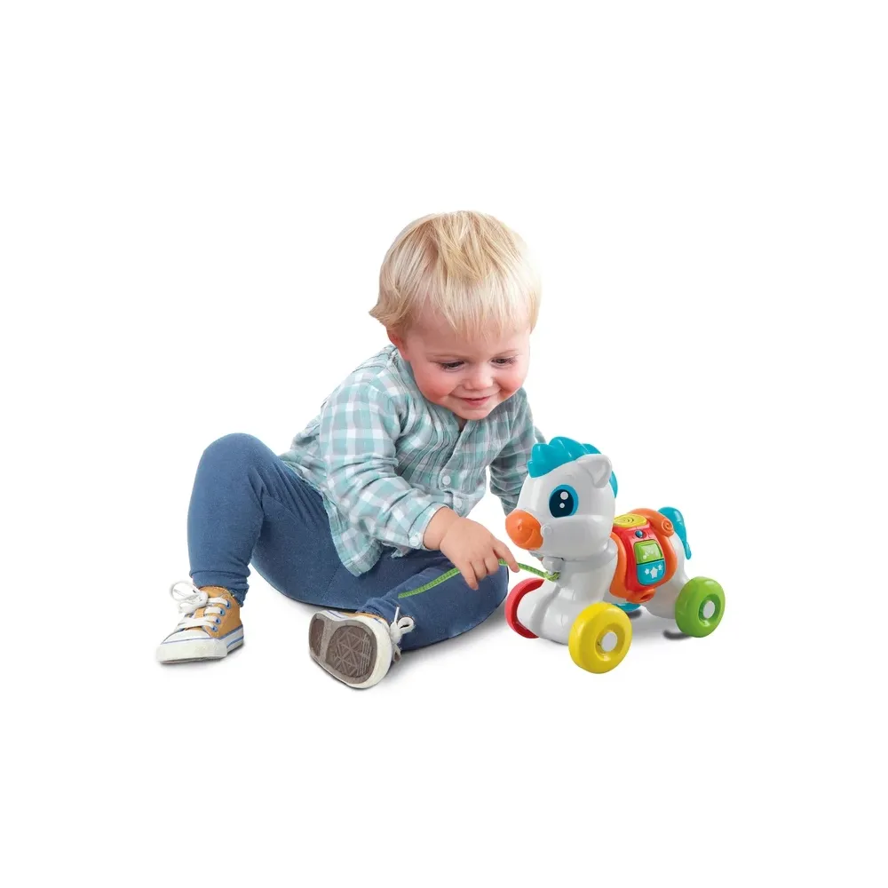 Interaktywny Kucyk na kółeczkach Baby Clementoni G3