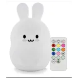 Śliczny Króliczek Lampka silikonowa na pilotaCZ