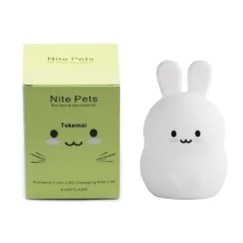 Śliczny Króliczek Lampka silikonowa na pilotaCZ