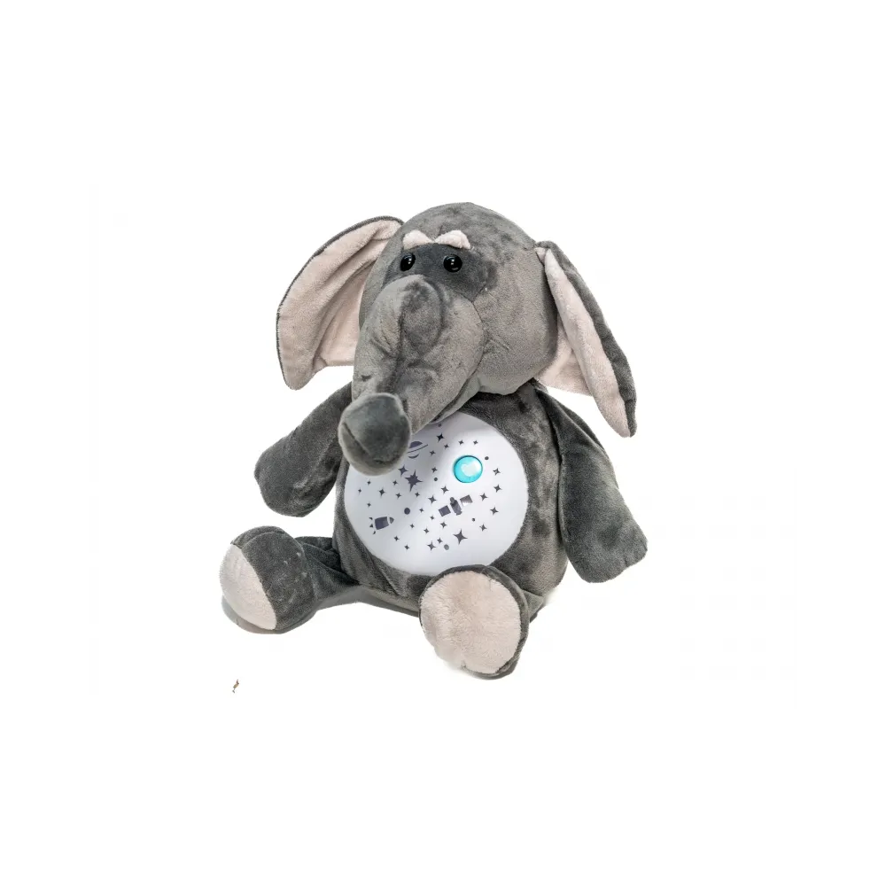 Słoń Projektor Usypiacz Muzyka Światło DźwiękCZ