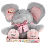 Słonik interaktywny Akuku mówi bawi uczy po polsku róż G2