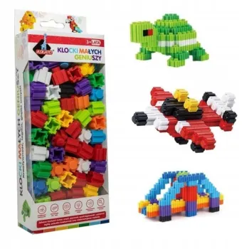 Klocki Małych Geniuszy Konstrukcyjno Przestrzenne Askato G2