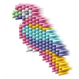 Klocki GAMI 250 sztuk Klocki Konstrukcyjne Origami G2