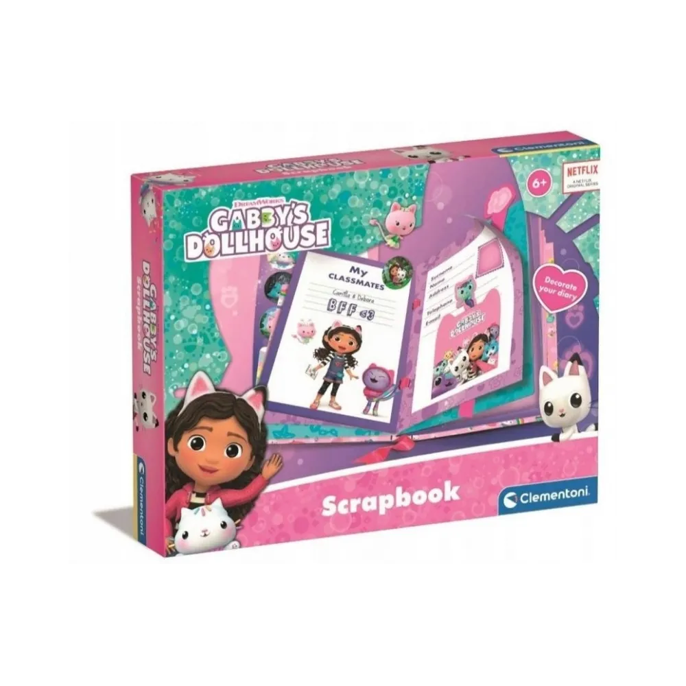 Sekretny pamiętnik w kształcie Kociego Domku Gabby