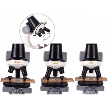 Mikroskop do zabawy z akcesoriami Scientific Microscope G2