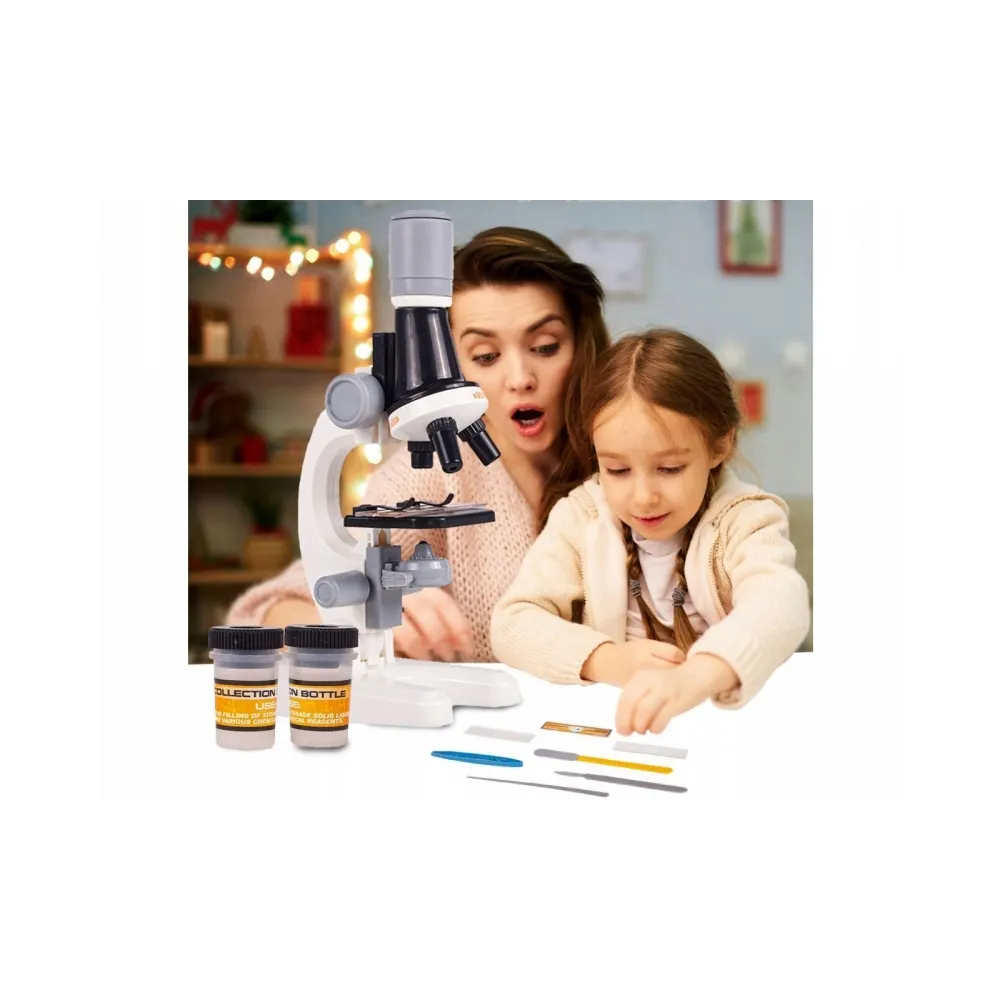 Mikroskop do zabawy z akcesoriami Scientific Microscope G2