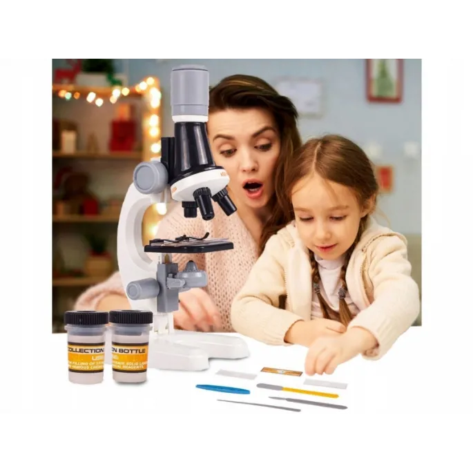 Mikroskop do nauki i zabawy dla dzieci od 6 lat