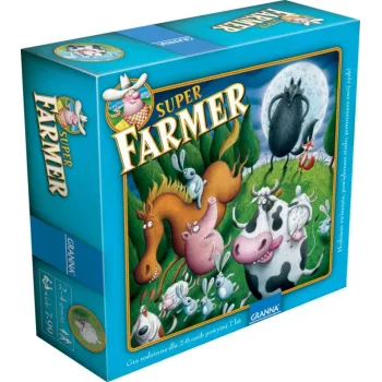 Gra Super Farmer De Lux Rodzinna gra planszowa G2