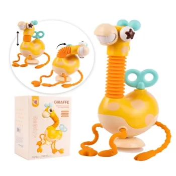 Żyrafka silikonowa do zabawy i gryzaków