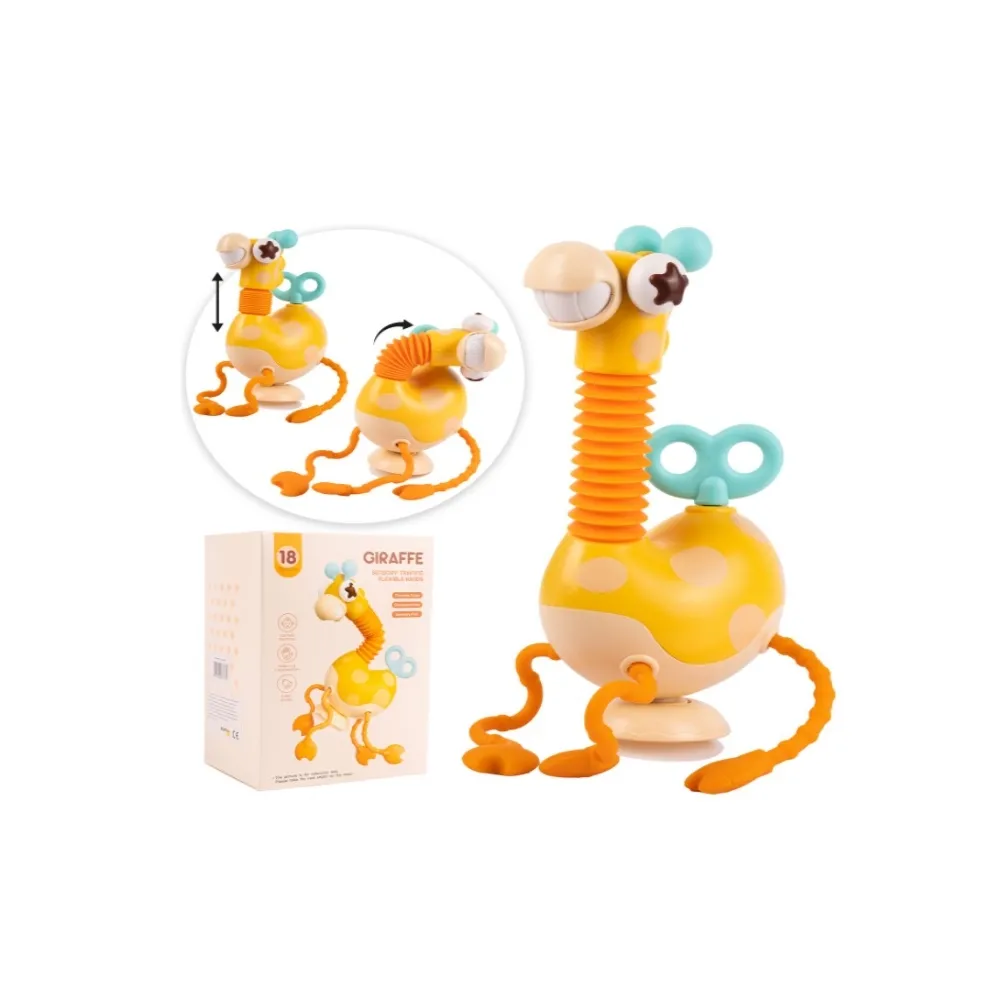Żyrafka silikonowa do zabawy i gryzaków