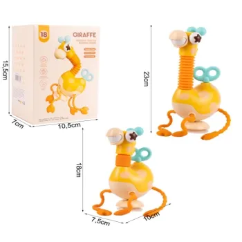 Żyrafka Sensoryczna Silikonowa Zręcznościowa Gryzak G2