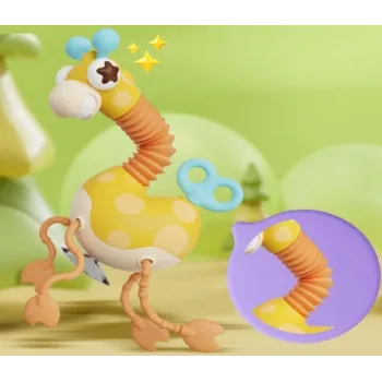 Żyrafka z przyssawką do przymocowania