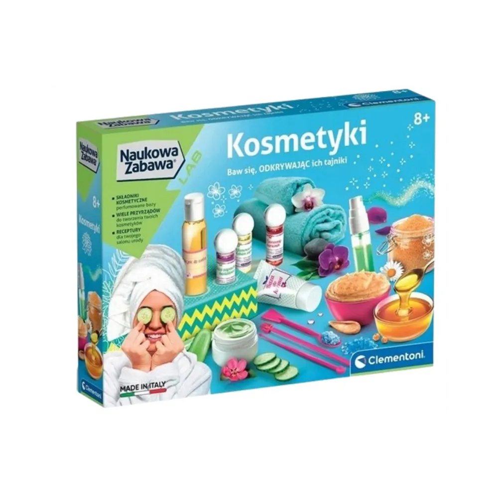 Fabryka Kosmetyków dla dzieci Naukowa Zabawa Clementoni G2