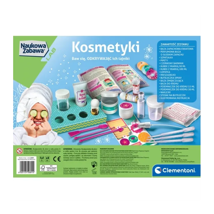 Fabryka kosmetyków dla dzieci - zabawa i nauka