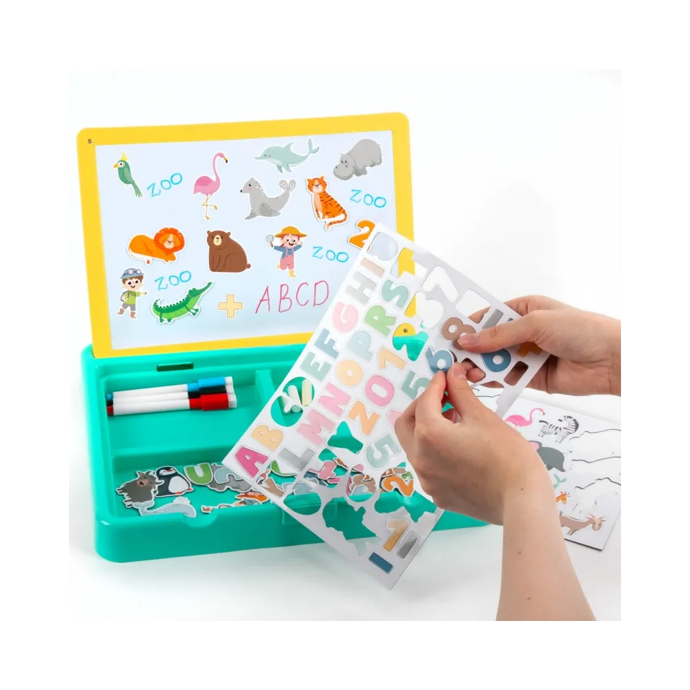 Tablice suchościeralne i kredowe idealne do twórczej zabawy.