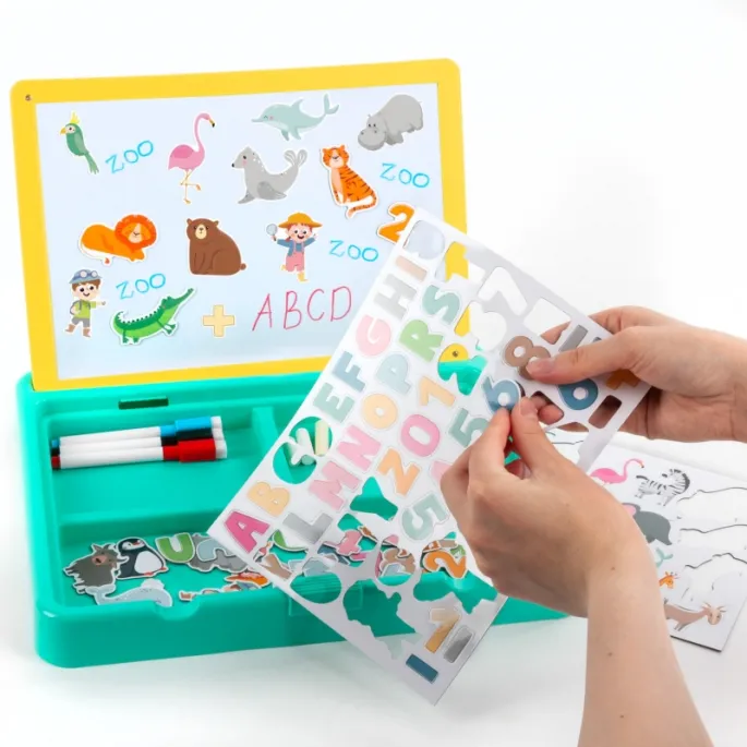 Tablice suchościeralne i kredowe idealne do twórczej zabawy.