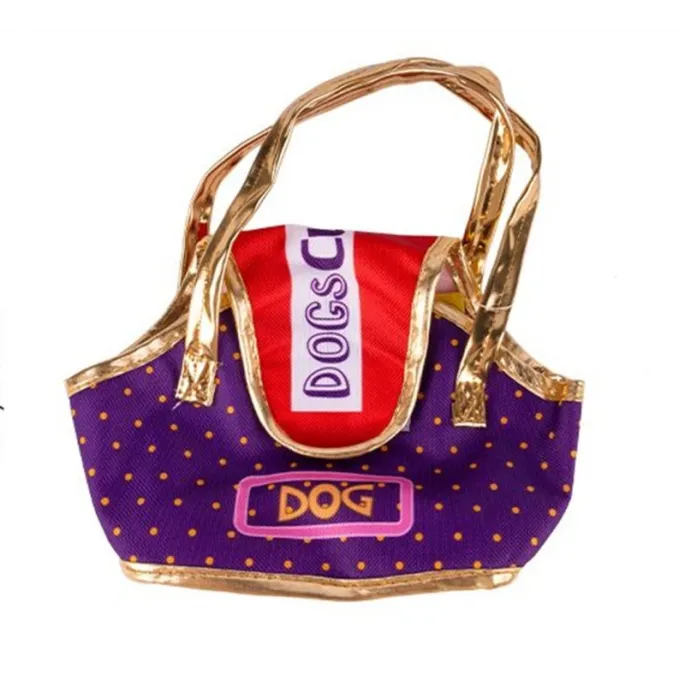 Pluszak piesek w torebce - doskonały towarzysz zabaw.