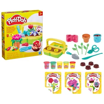 Play-Doh Kwitnące Kwiaty Zestaw Kreatywny Ciastolina G2