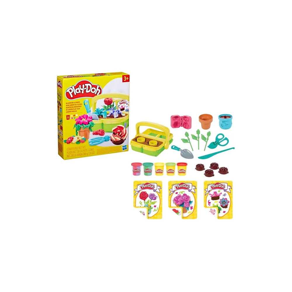 Play-Doh Kwitnące Kwiaty Zestaw Kreatywny Ciastolina G2