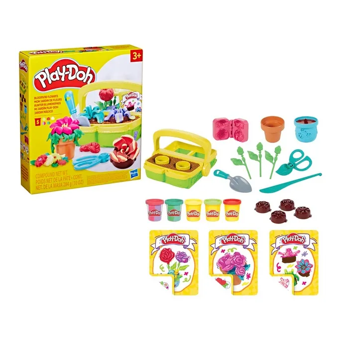Kolorowe tuby ciastoliny w zestawie Play-Doh