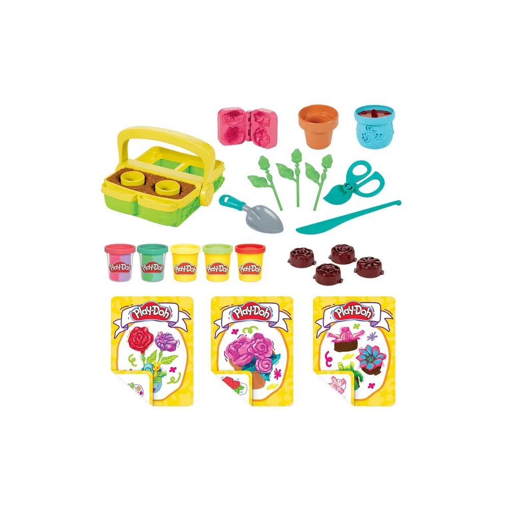 Play-Doh Kwitnące Kwiaty Zestaw Kreatywny Ciastolina G2