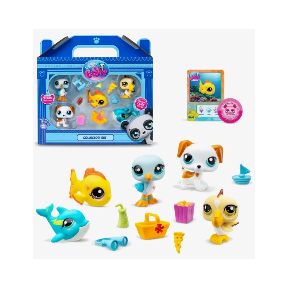 Zestaw Littlest Pet Shop Beach Besties Plaża Hasbro G2