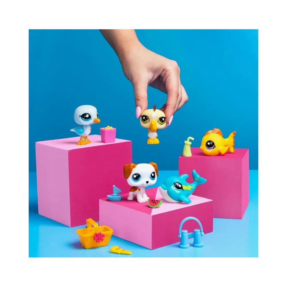 Zestaw Littlest Pet Shop Beach Besties Plaża Hasbro G2