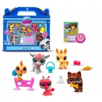 Zestaw Littlest Pet Shop Farm Besties Farma Hasbro G2