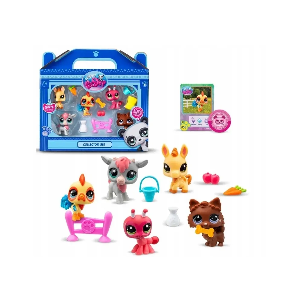 Zestaw Littlest Pet Shop Farm Besties Farma Hasbro G2