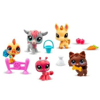 Zestaw Littlest Pet Shop Farm Besties Farma Hasbro G2